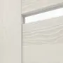 Detailansicht des Lichtausschnitts von CLASSEN Innentür Greco M5 Esche Weiß 3D Look mit Lichtausschnitt