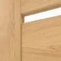 Detailansicht des Lichtausschnitts von CLASSEN Innentür Greco M7 Eiche geölt 3D Look mit Lichtausschnitt