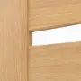 Detailansicht des Lichtausschnitts von CLASSEN Innentür Magnetic M5 Eiche geölt 3D Look mit Lichtausschnitt