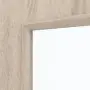 Detailansicht des Lichtausschnitts von CLASSEN Schiebetür Modena 4 LA 4/4 Eiche Sonoma 3D Look mit Lichausschnitt