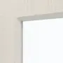 Detailansicht des Lichtausschnitts von CLASSEN Schiebetür Modena 4 LA 4/4 Esche Weiß 3D Look mit Lichausschnitt