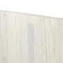 Detailansicht der vertikalen Lisene von CLASSEN Wohnungseingangstür Bord Venom Alu M4 Eiche Grau 3D Look 