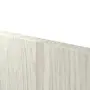Detailansicht der vertikalen Fräsung von CLASSEN Wohnungseingangstür Bord Venom M11 Eiche Grau 3D Look 