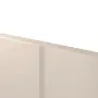 Detailansicht der vertikalen Fräsung von CLASSEN Wohnungseingangstür Bord Venom M11 Kaschmir CPL 