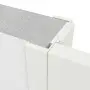 Detailansicht der Zarge von CLASSEN Innentür-Set Weiß RAL 9003 CPL 4.3 stumpfeinschlagend mit Zarge und Drücker