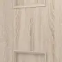 Detailansicht der Querleiste von CLASSEN Schiebetür Modena 4 LA 1/4 Eiche Sonoma 3D Look mit Lichausschnitt