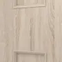 Detailansicht der Querleiste von CLASSEN Schiebetür Modena 4 LA 3/4 Eiche Sonoma 3D Look mit Lichausschnitt