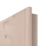 Detailansicht der Kante von Innentür TE-27 Fichte astig Massivholz