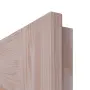 Detailansicht der Kante von Innentür TM-21 Fichte astarm Massivholz