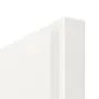 Detailansicht der Reverse-Kante von Innentür-Set Cofi 19 reverse Weißlack RAL 9016 mit Zarge und Drücker - Deine Tür