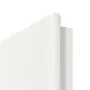 Detailansicht der Segmentkante von Arctic Weiß RAL 9016 Westalack Innentür Lineo Typ 3605-Lb - Westag