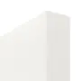 Detailansicht der stumpfen Kante von CLASSEN Innentür-Set Weiß RAL 9016 CPL 4.1 stumpfeinschlagend mit Zarge und Drücker