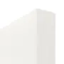 Detailansicht der stumpfen Kante von CLASSEN Innentür-Set Weiß RAL 9016 CPL 4.3 stumpfeinschlagend mit Zarge und Drücker