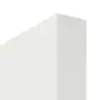 Detailansicht der stumpfen Kante von Typ 43-00 TopWeiß Lamikor Schiebetür - Kilsgaard