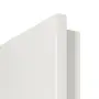 Detailansicht der Softkante von CLASSEN Innentür Dynamic 3.21 Weißlack RAL 9016