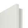 Detailansicht der Softkante von CLASSEN Innentür Dynamic 3.30 Weißlack RAL 9003