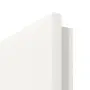 Detailbild der runden Türkante von Weiß RAL 9016 LA 9 ProLine Duradecor Innentür - Hörmann
