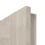 Detailansicht der eckigen Kante von CLASSEN Innentür Greco M1 Nuss Kolumbia hell 3D Look 