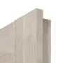 Detailansicht der eckigen Kante von CLASSEN Innentür Greco M4 Nuss Kolumbia hell 3D Look mit Lichtausschnitt