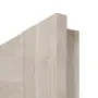 Detailansicht der eckigen Kante von CLASSEN Innentür Greco M5 Nuss Kolumbia hell 3D Look mit Lichtausschnitt