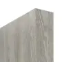 Detailansicht der stumpfen Kante von CLASSEN Schiebetür Magnetic M8 Eiche Gessato 3D Look mit Lichtausschnitt
