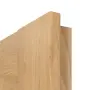Detailansicht der eckigen Kante von CLASSEN Innentür Kofano M1.3 Eiche geölt 3D Look 