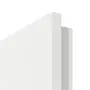 Detailansicht der Premiumkante von GARANT Objektinnentür D354-60 Designer White Resopal