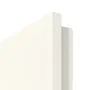 Detailansicht der kleinen Rundkante von GARANT Zimmertür Corona 832 Pearl White CePaL