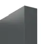 Detailansicht der stumpfen Kante von CLASSEN Innentür-Set Forma M6 Uni Graphit Iridium stumpfeinschlagend mit Zarge und Drücker 