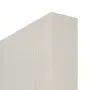 Detailansicht der stumpfen Kante von CLASSEN Schiebetür Modena 4 Esche Weiß 3D Look 