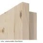 Detailansicht der Oberfläche von Typ 6002-LA SPR 62/R Kiefer Massivholz Innentür - Radex