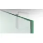Detailansicht vollflächig mattiertes Grünglas von Vollflächig matt Glasschiebetür-Set inkl. Schiebetürsystem S65 - Erkelenz