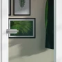 Detail von FLEXO Klarglas Cristallo 0001 Glastür