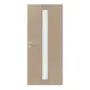RAL 1019 Graubeige Innentür mit flächenbündigem Glasausschnitt (modulWERK 1.0) - vitaDoor