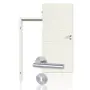 Bild von Innentür-Set Linea 04 Weißlack Premium mit Zarge und Drücker