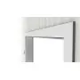 Perspektive runde Zarge Weisslack 9010