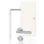 Bild von Innentür-Set Weißlack RAL 9010 mit Zarge und Drücker