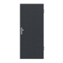 Frontansicht von LEBO Wohnungseingangstür Cotton Like Anthrazit ähnl. RAL 7016 Versio