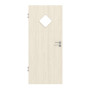 Frontansicht von Gebürstete Pinie LA 6 Raute ProLine Duradecor Innentür - Hörmann