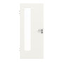 Frontansicht von JELD-WEN Innentür Classic Brillantweiß ähnlich RAL 9016 ExpertLack mit Lichtausschnitt LÖ-72 bandseitig