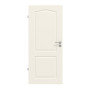 Frontansicht von GARANT Zimmertür Como CK2 Weißlack 