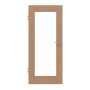 Frontansicht von HÖRMANN Innentür Buche Matt Echtholzfurnier mit Lichtausschnitt LA groß