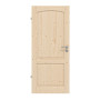Frontansicht von Typ 6002-B Fichte Massivholz Innentür - Radex