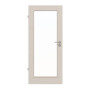 Frontansicht von Innentür TE-14 Fichte astig weiß pigmentiert Massivholz