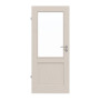 Frontansicht von Innentür TE-23 Fichte astig weiß pigmentiert Massivholz