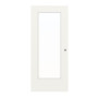 Frontansicht von Schiebetür 4.3 Weiß RAL 9016 CPL - Classen