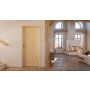 Front-Milieuansicht von Loft Z Fichte Massivholz Innentür - Radex