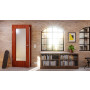 Detail-Milieuansicht von Mahagoni Classic LÖ 20 Echtholzfurniert Optima Innentür - Jeld-Wen