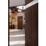 CloseUp-Milieuansicht von HÖRMANN Innentür Pure 1 Alpineiche Duradecor DesignLine mit Lichtausschnitt quer