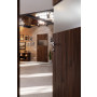 CloseUp-Milieuansicht von HÖRMANN Innentür Pure 2 Alpineiche Duradecor DesignLine mit Lichtausschnitt quer